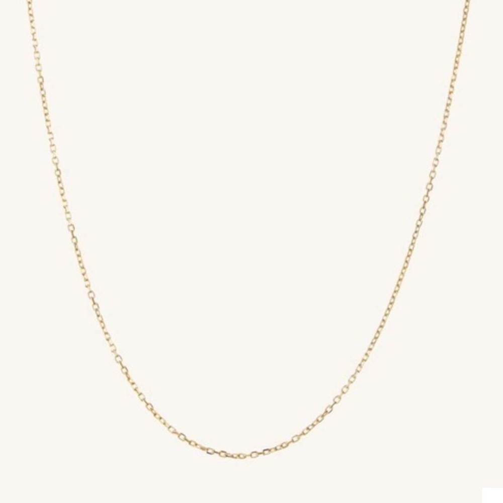 Mejuri 14k Gold Chain Necklace
